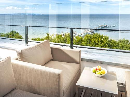 Villa Philine Penthouse 28 mit Panoramablick Pool SPA & Kamin — 4-Star Luxury Hotel in Ostseebad Sellin, Germany