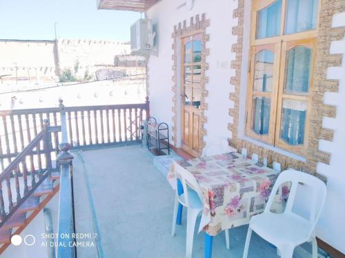 Ali Nur in Bukhara, Uzbekistan