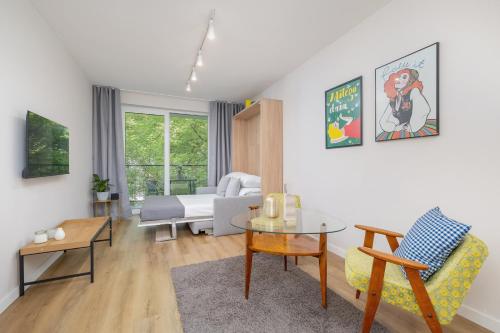 Ap with a balcony Podgorze Kalwaryjska 34 — 4-Star Luxury Hotel in Krakow, Poland