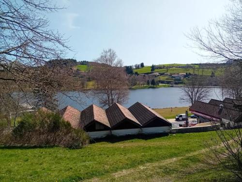 Joli Gîte Rouge Au Bord Du Lac — hotel in Saint-Remy-Sur-Durolle