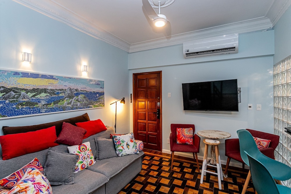 Urca: Praia Conforto e Luxo 4 hóspedes — 4-Star Luxury Hotel in Rio De Janeiro, Brasil