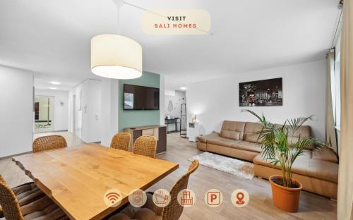 Sali Homes AM2 Spacious Apartment with Terrace in City Center — 4-Star Luxury Hotel in Bayreuth, Germany