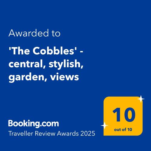 'The Cobbles' central stylish garden views