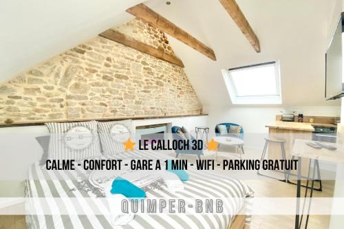 Le Calloch 3d Standing Calme Wifi Smart TV in Quimper, France