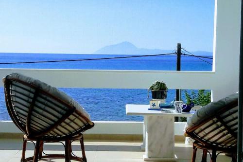 Blue And White in Unknown City, Greece