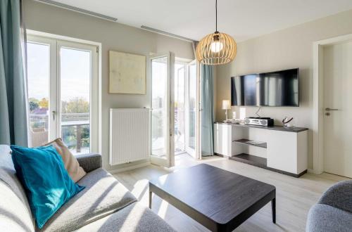 Sonnenaufgang Charmante Ferienwohnung für Paare und Familien zwischen Ostsee und Bodden — 4-Star Luxury Hotel in Wustrow, Germany