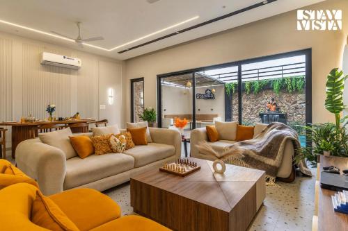 StayVista at Stay ish Villa with Pool Wi Fi BBQ