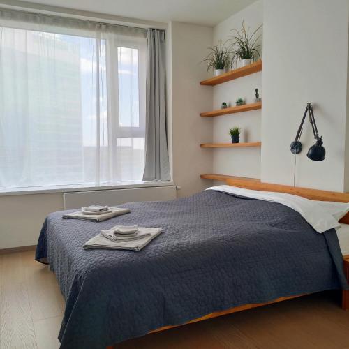 SAG 19th floor Panorama City apartment 2 rooms free parking Free wifi — 4-Star Luxury Hotel in Bratislava, Slovakia
