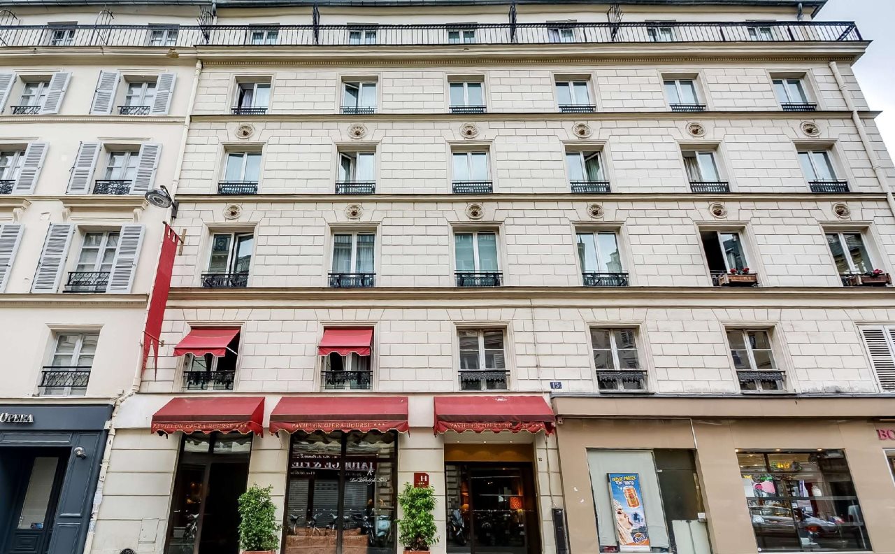 Pavillon Opera Bourse - carbon neutral hotel in Paris