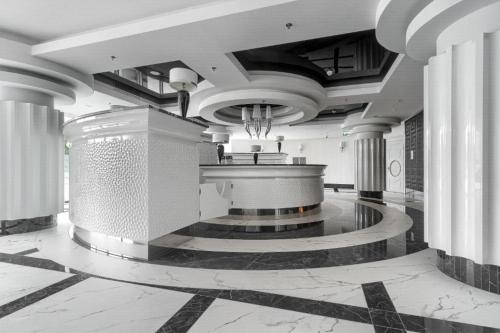 Luksusowy apartament z widokiem basenem i sauną Hanza Tower Szczecin in Szczecin, Poland