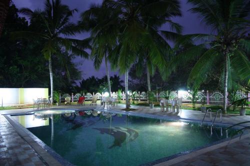 The Travancore Palace Beach Resort in Kovalam, India