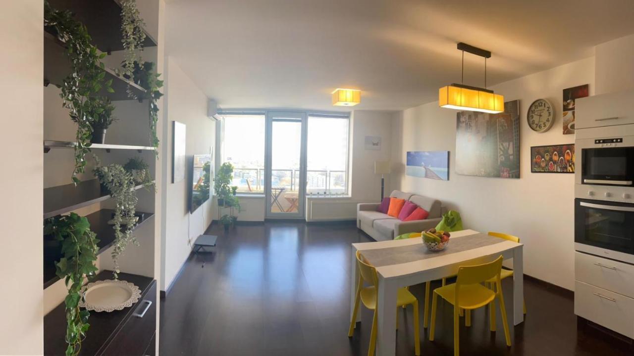 Fantastic view from the 20th floor — 4-Star Luxury Hotel in Bratislava, Slovakia