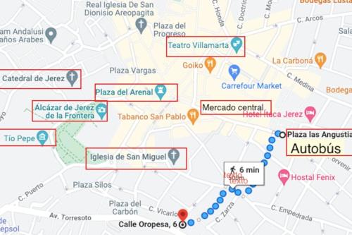 Precioso apartamento con patio terraza Zona centro — 4-Star Luxury Hotel in Jerez De La Frontera, Spain
