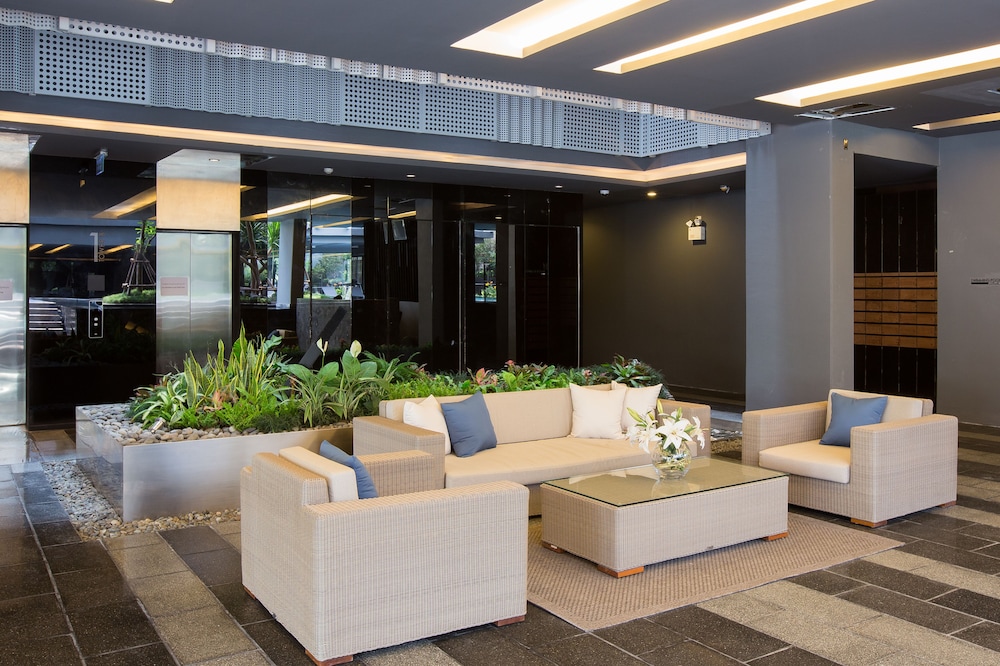 Lobby sitting area