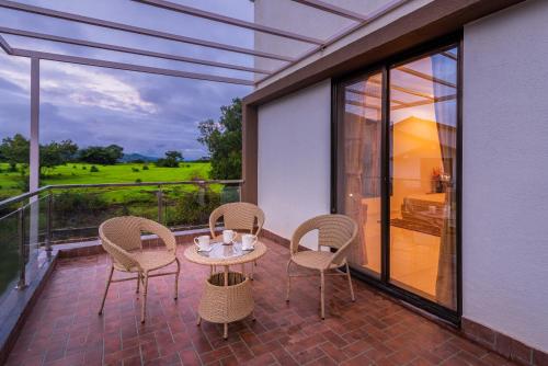 SaffronStays Aster plunge pool villa with garden Lonavala — 4-Star Luxury Hotel in Lonavla, India