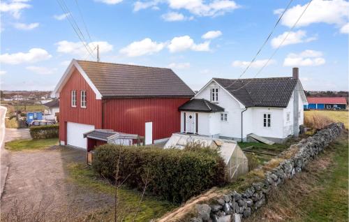 Cozy Home In Vanse With Kitchen — 4-Star Luxury Hotel in Vanse, Norway
