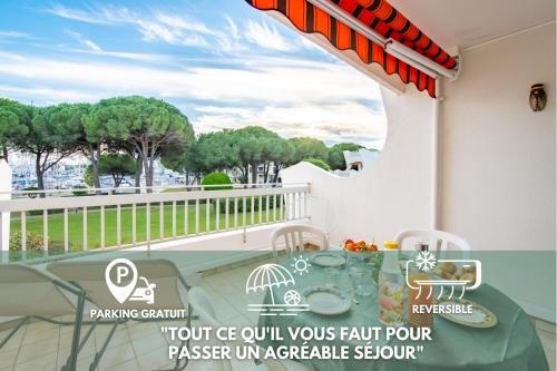 Le Cormoran Air Climatise Parking Vue Marina Plage in Le Grau-Du-Roi, France