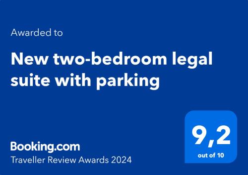 New two bedroom legal suite with parking — White Rock — photo 5