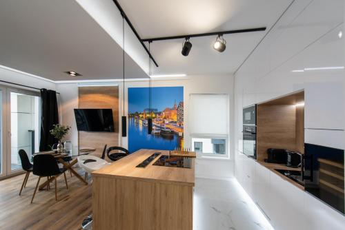 Apartament River Towers in Bydgoszcz, Poland