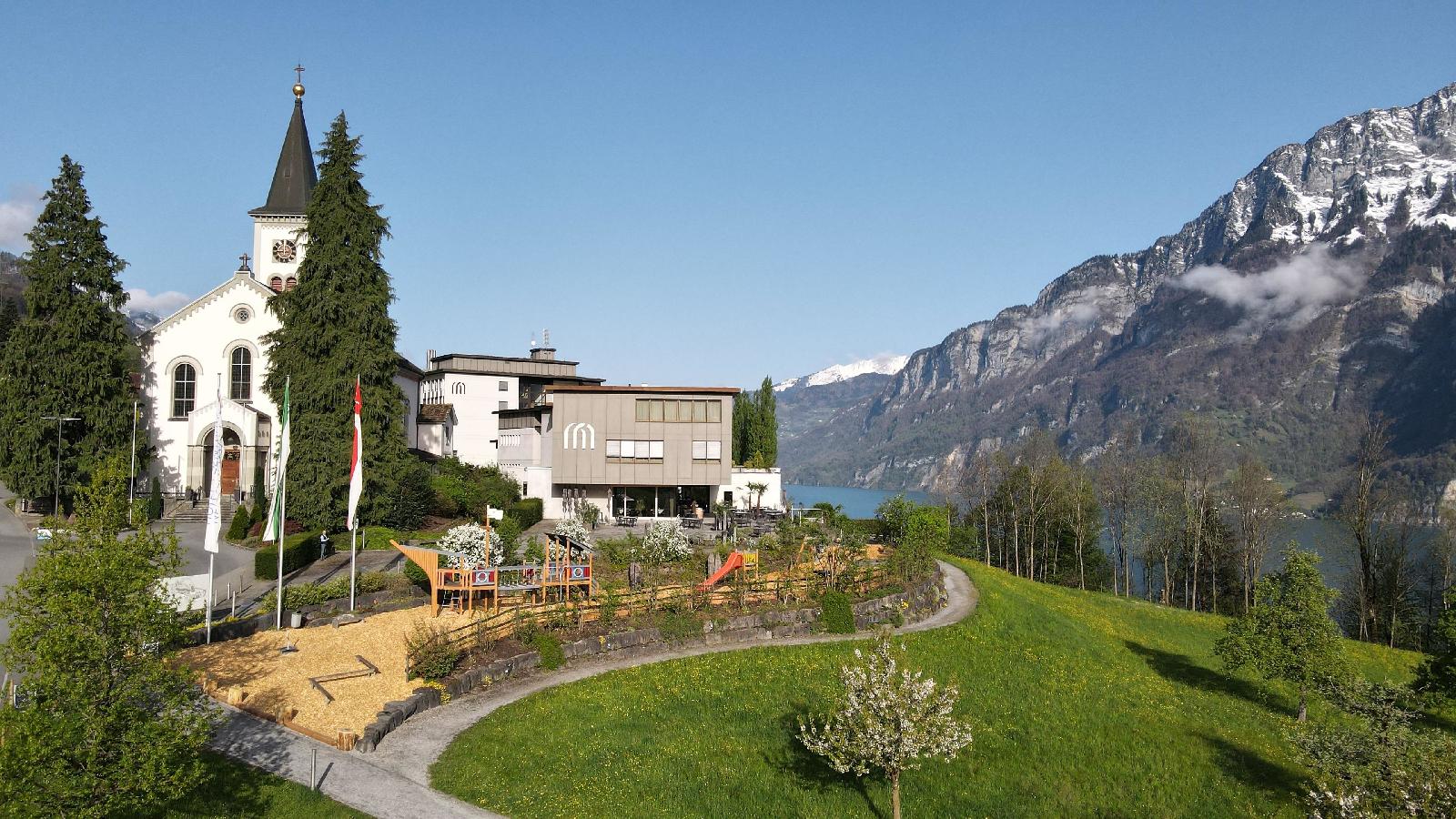 Hotel Neu Schönstatt in Quarten, Switzerland