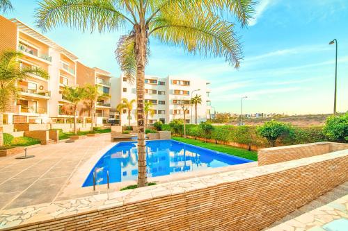 Agadir Bay Bel Appartement Vue piscine à 5 min de la plage — 4-Star Luxury Hotel in Agadir, Morocco