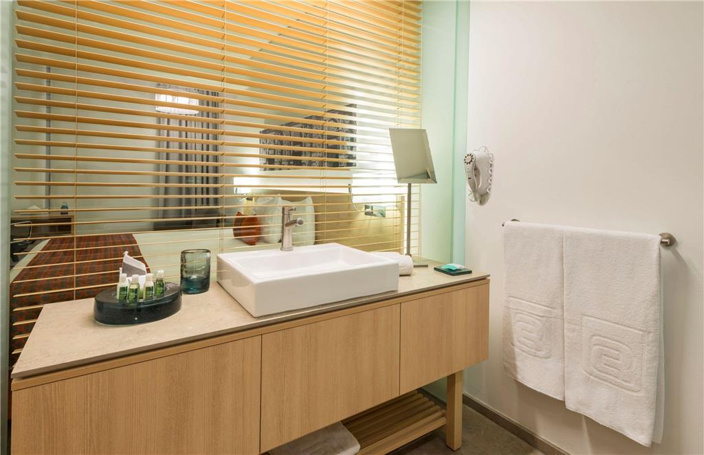 Deluxe king tower bathroom