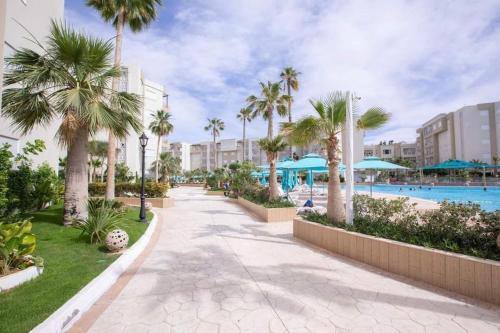 Excellent appartement S 2 au PALM lake resort in Monastir, Tunisia