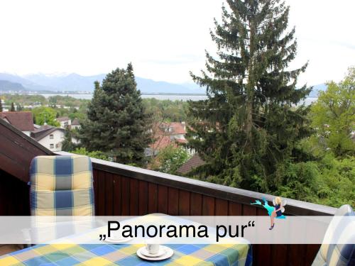 Ferienwohnung Panorama pur Gemütlich ruhige Lage mit Loggia und Panoramablick — 4-Star Luxury Hotel in Lindau, Germany