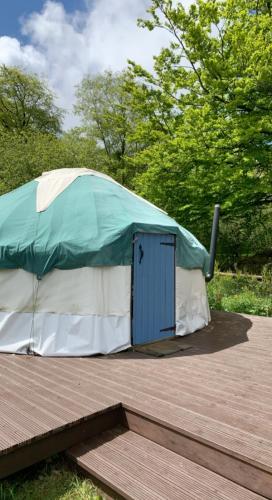 Yurt glyncoch isaf farm in Llandysul, United Kingdom