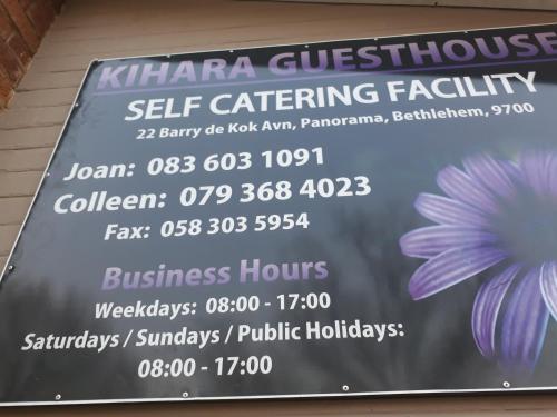 Kihara Guesthouse — 4-Star Luxury Hotel in Bethlehem, South Africa