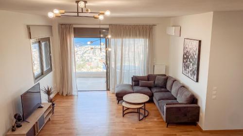 Voula Hill Panoramic Views of Sea and Athens 129 sqm 2 bedrooms 2 bathrooms Big Fully Equipped New Apartment Peaceful — 4-Star Luxury Hotel in Athens, Greece