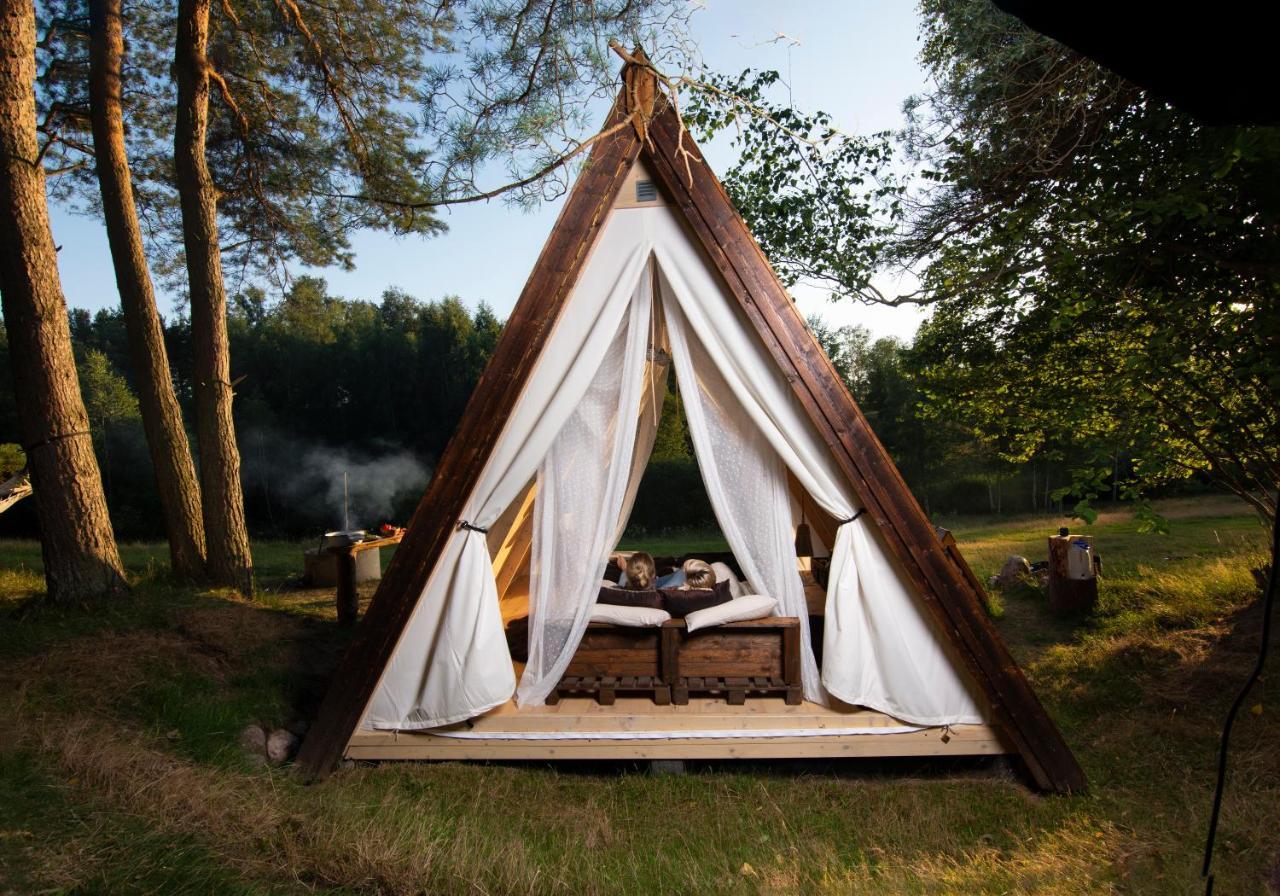Sandfallet Glamping in Laholm, Sweden