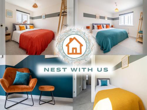 Stylish Family Stay with comfortable Bedrooms Free WiFi Parking & Netflix in Gloucester, United Kingdom