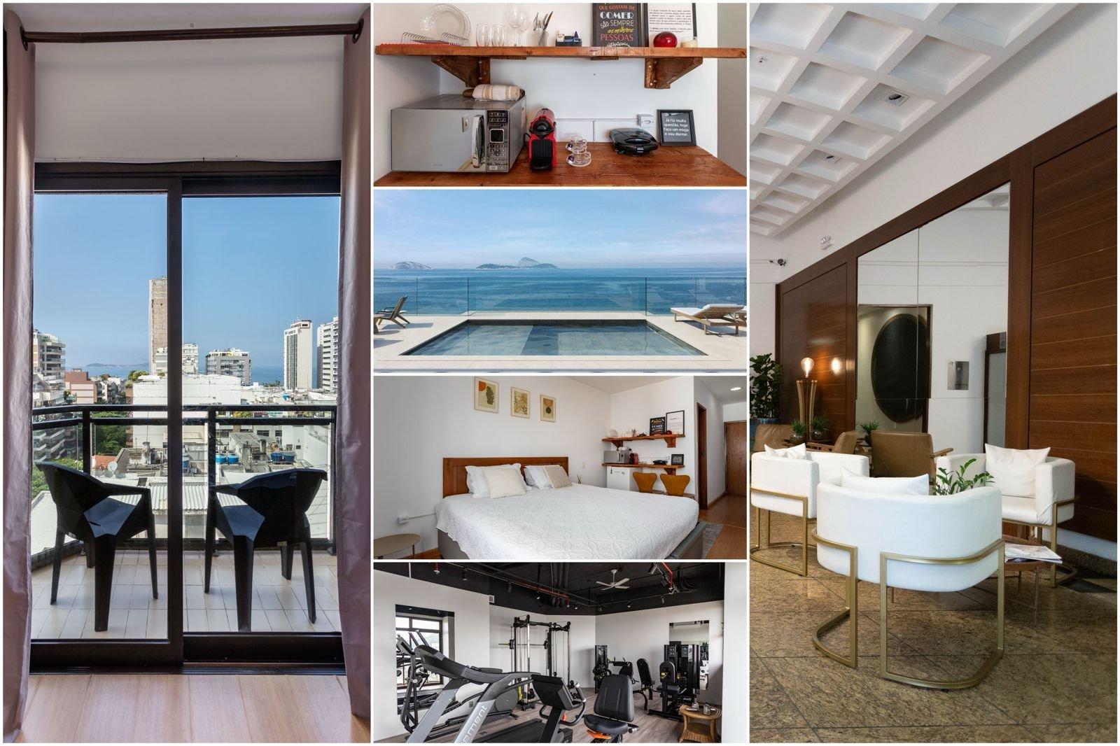 Studio com Vista Mar e Comodidades — 4-Star Luxury Hotel in Rio De Janeiro, Brasil