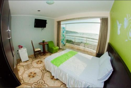 Mar de costa in Huacho, Peru