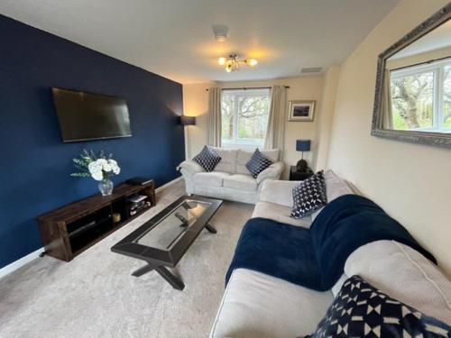 Above the harbour wick in Wick, United Kingdom