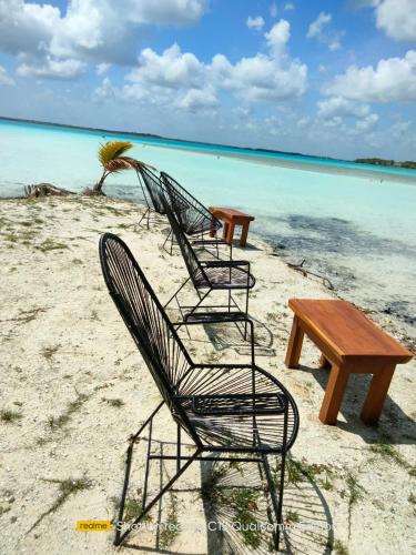 Paradise Beach Bacalar A Pie De Laguna — Bacalar — photo 5