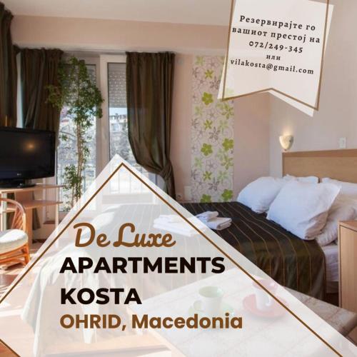 De Lux Apartments Kosta Center — 4-Star Luxury Hotel in Ohrid, Republic of Macedonia