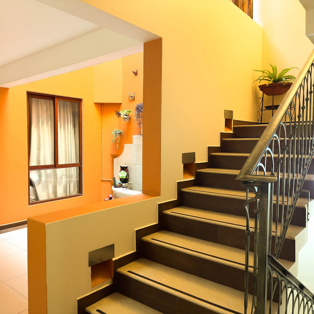Handrails in stairways
