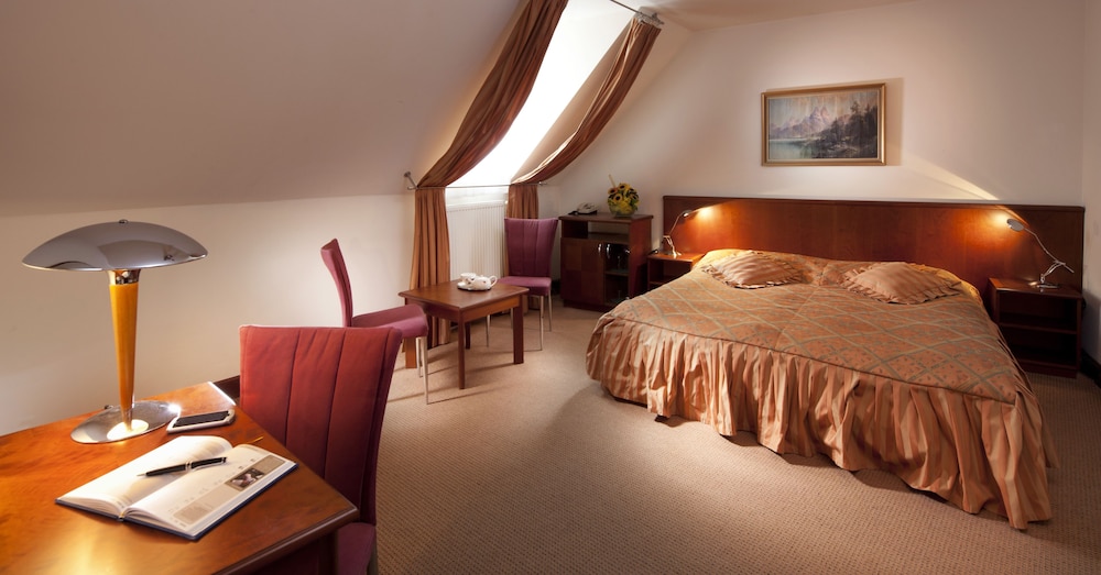 Hotel Concertino Zlatá Husa in Jindrichuv Hradec, Czech Republic