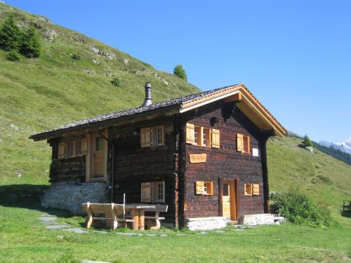 Alphütte Bielerhüs in Fiesch, Switzerland
