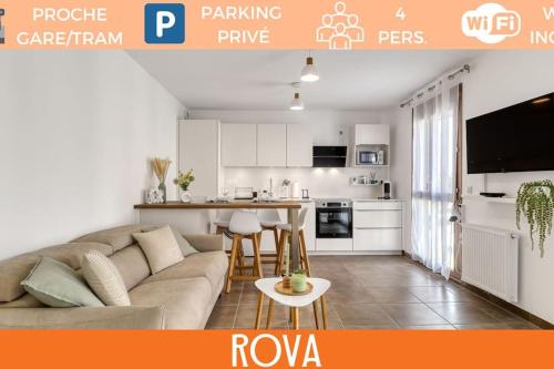 Zenbnb Rova 4 Pers Centre Ville Wifi in Annemasse, France