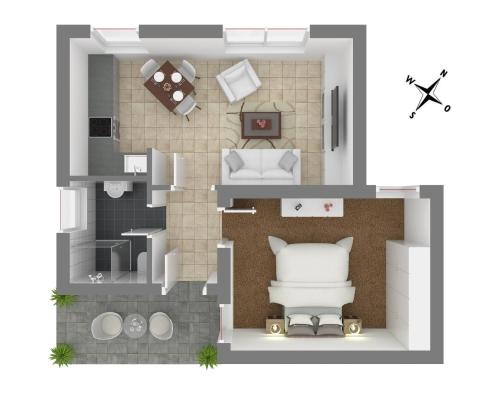 Urlaub im Kiek In Ferienhaus Seegras — carbon neutral stay, Wustrow