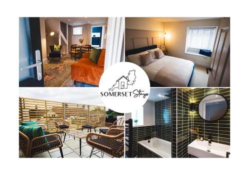 Cathys Cottage Sun Trap Patio Modern 3 Bed Central Parking — 4-Star Luxury Hotel in Crewkerne, United Kingdom