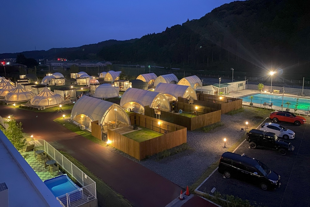 Glamping & Port in Shimada, Japan