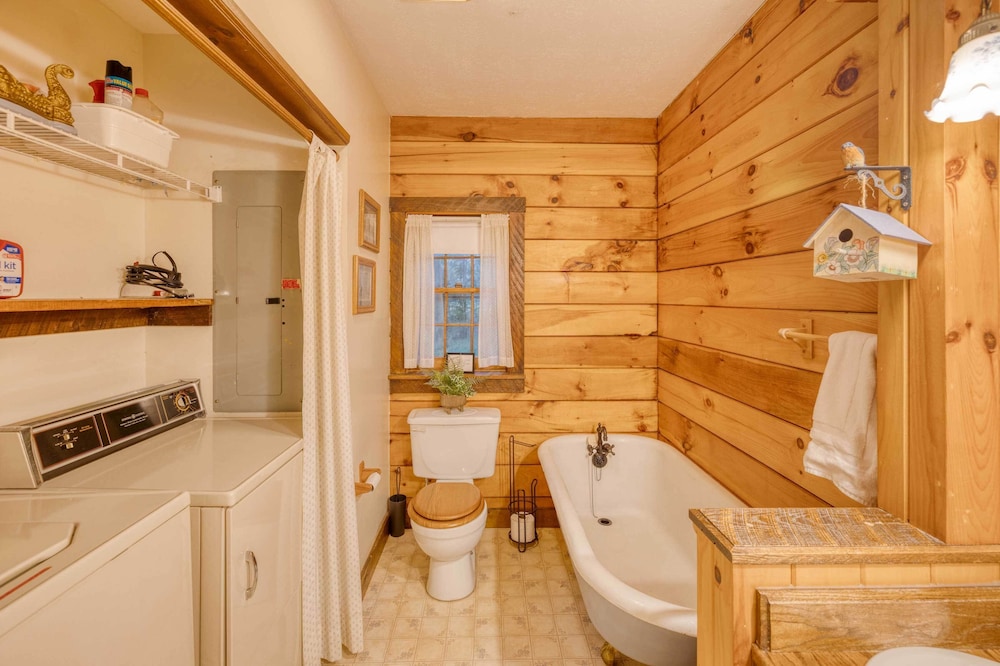 Lakefront Blairsville Cabin with Deck and Dock — 4-Star Luxury Hotel in Blairsville, United States