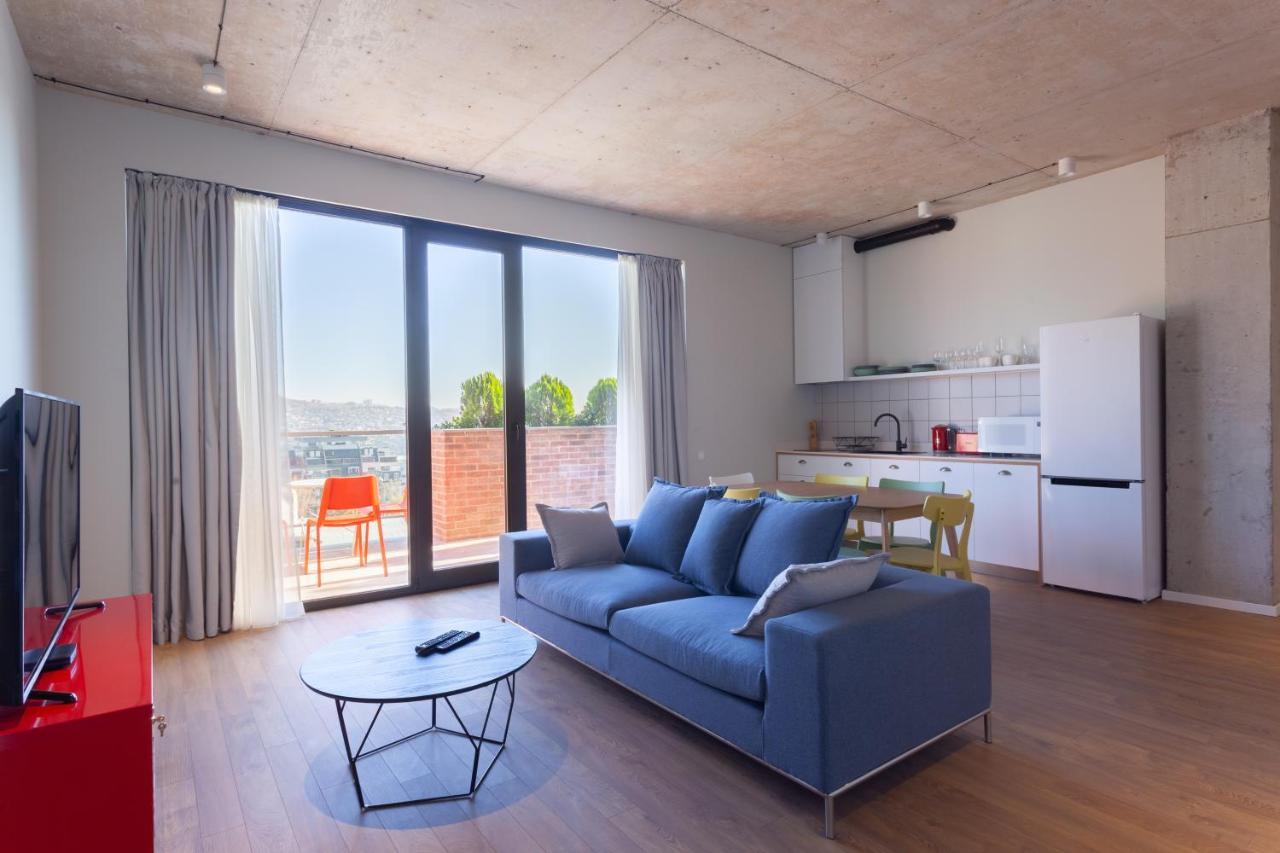 stylish 3BR apt with 2 balconies in historic Tbilisi