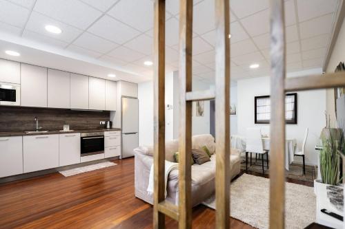 Confortable Y Luminoso Alojamiento Exterior En San Sebastian in San Sebastian, Spain