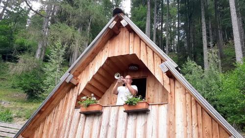 Glamping apartma Oaza miru in Preddvor, Slovenia