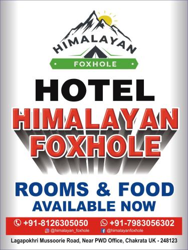 Hotel Himalayan Foxhole in Mussoorie, India
